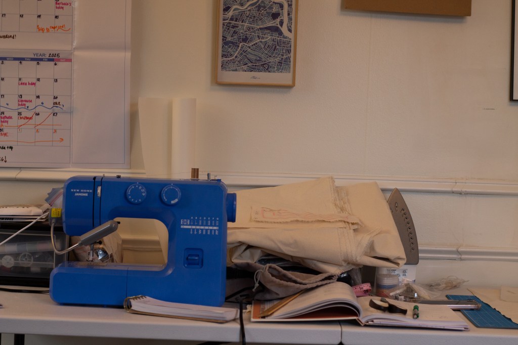 My First Day Sewing, or, How to Twist the Neck Binding of a Box Shirt and Render it Unfixable